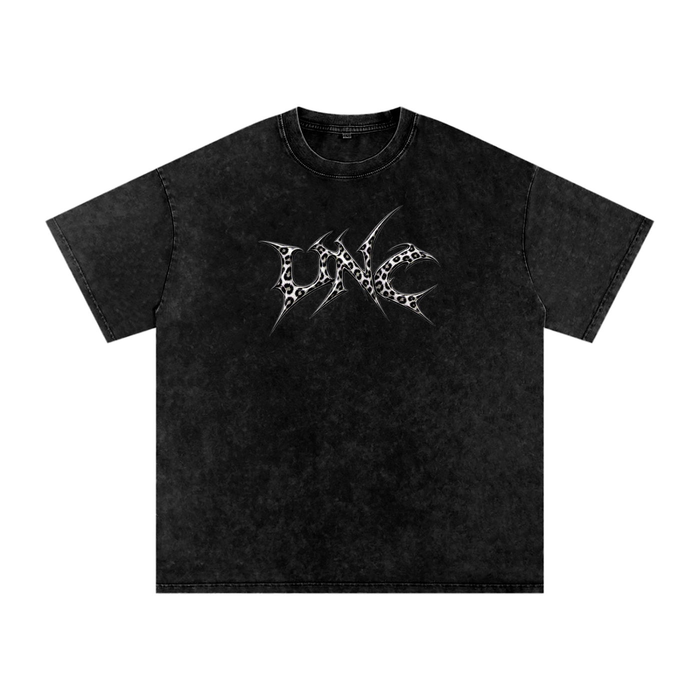 "Uncleansed" White Cheeta Print